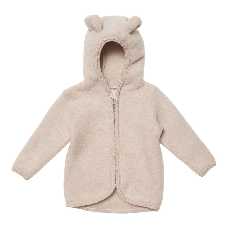 HUTTELiHUT Jacket Ears Wool Fleece Camel Melange