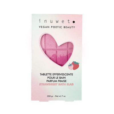 Inuwet Bath Slab Strawberry