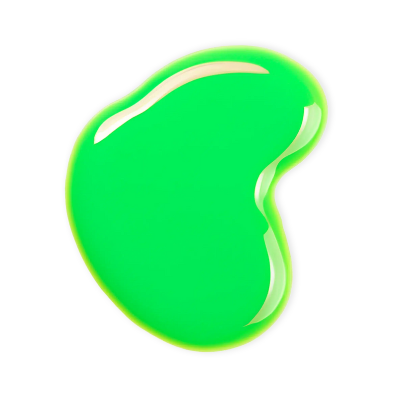 Inuwet Waterbased Nail Polish - Neon Green