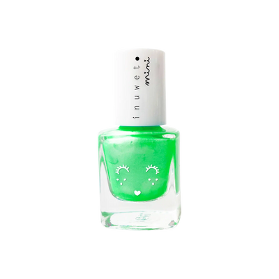 Inuwet Waterbased Nail Polish - Neon Green