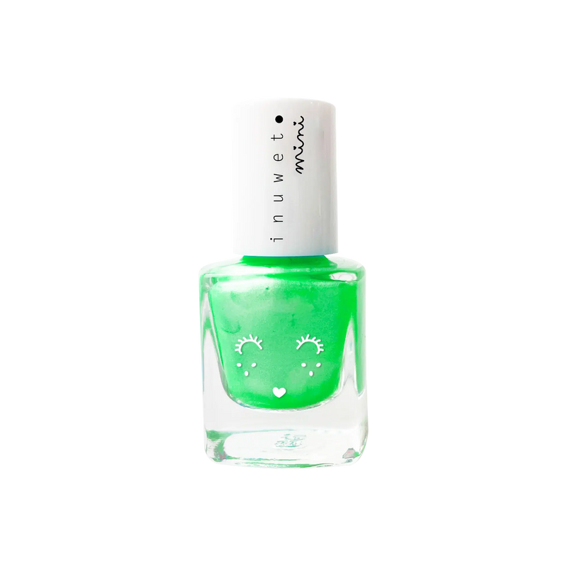 Inuwet Waterbased Nail Polish - Neon Green