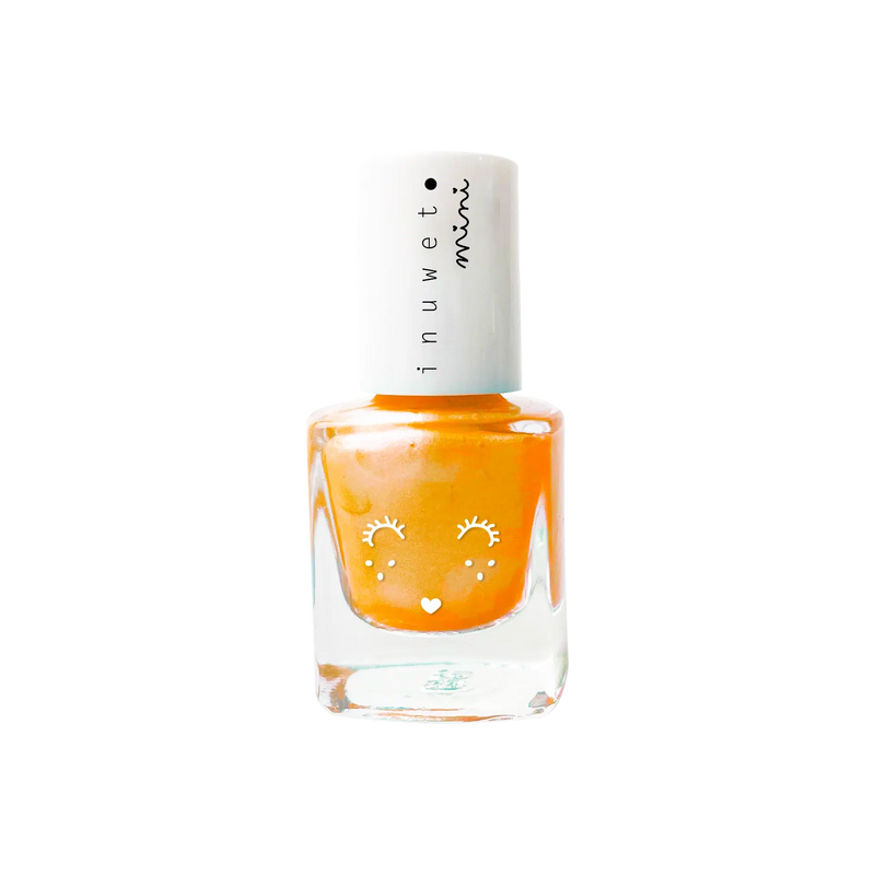 Inuwet Waterbased Nail Polish - Neon Orange