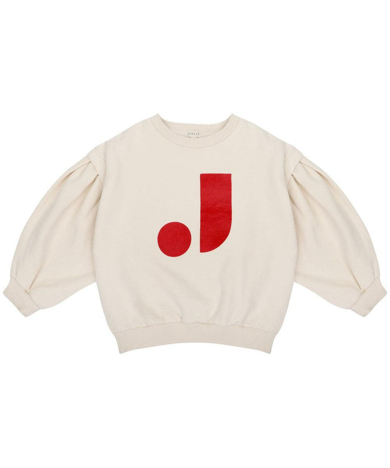 Jenest Baby Balloon Sweater Pebble Ecru