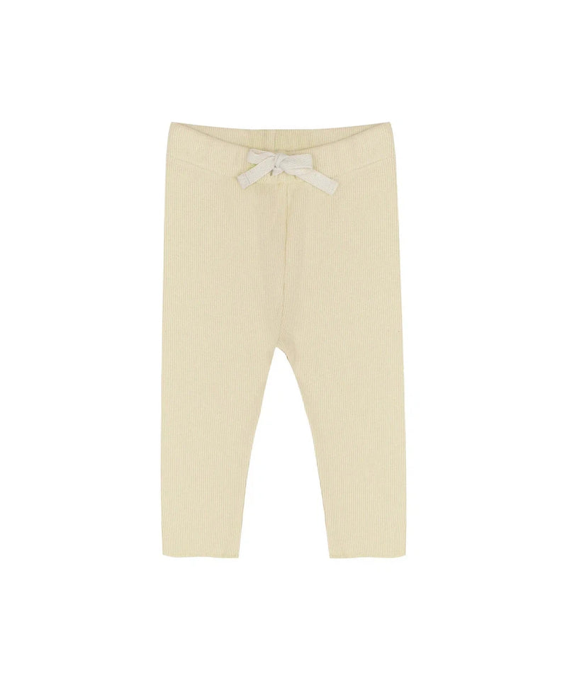 Jenest Baby Legging Rib Jersey Faded Yellow