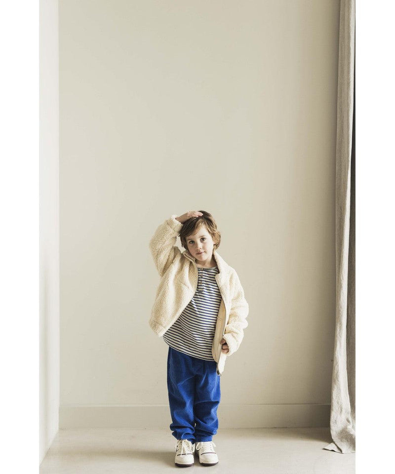 Jenest Baby Tommy Sherpa Sweater Ecru