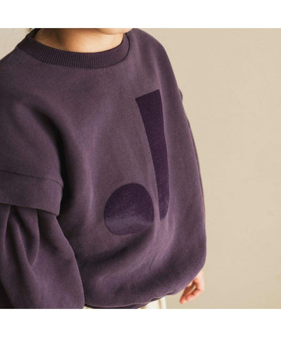 Jenest Balloon Bird Sweater Plum Bordeaux