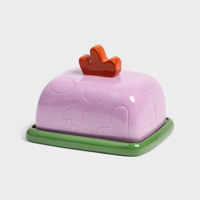 &Klevering Butter Dish Sketch Lilac