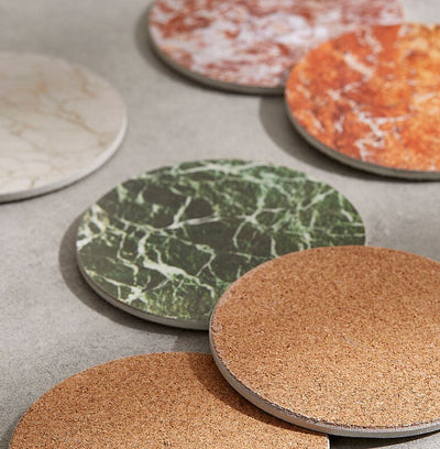 &Klevering Coaster Stone Set of 6