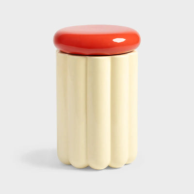 &Klevering Jar Cherlo Off White