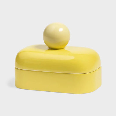 &Klevering Jar Orb Yellow