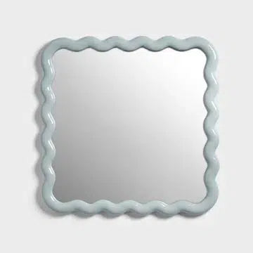 &Klevering Mirror Zigzag Mist