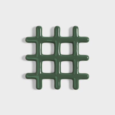 &Klevering Trivet Grid Green