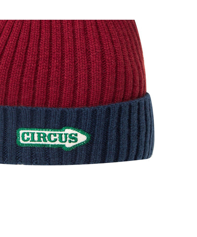 Knit Planet Circus Beanie Red/Navy