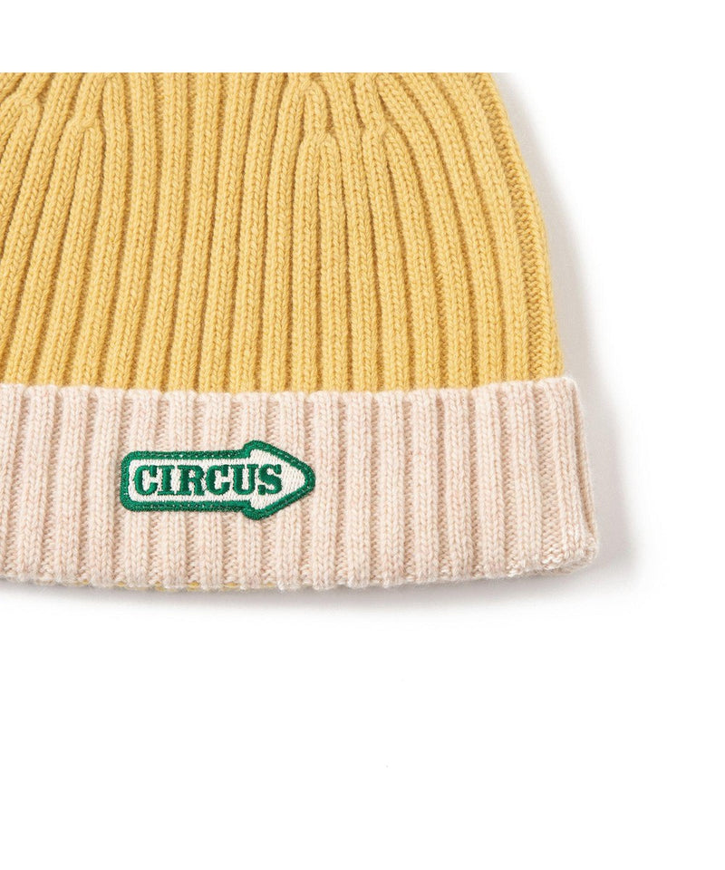 Knit Planet Circus Beanie Yellow/Cream