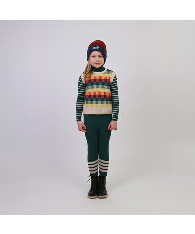 Knit Planet Colorful Vest Multicolor