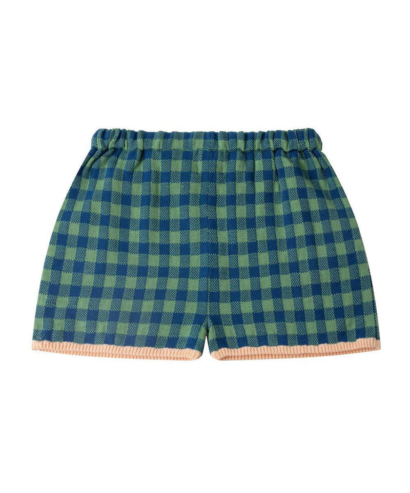 Knit Planet Coloured Shorts Navy/Green