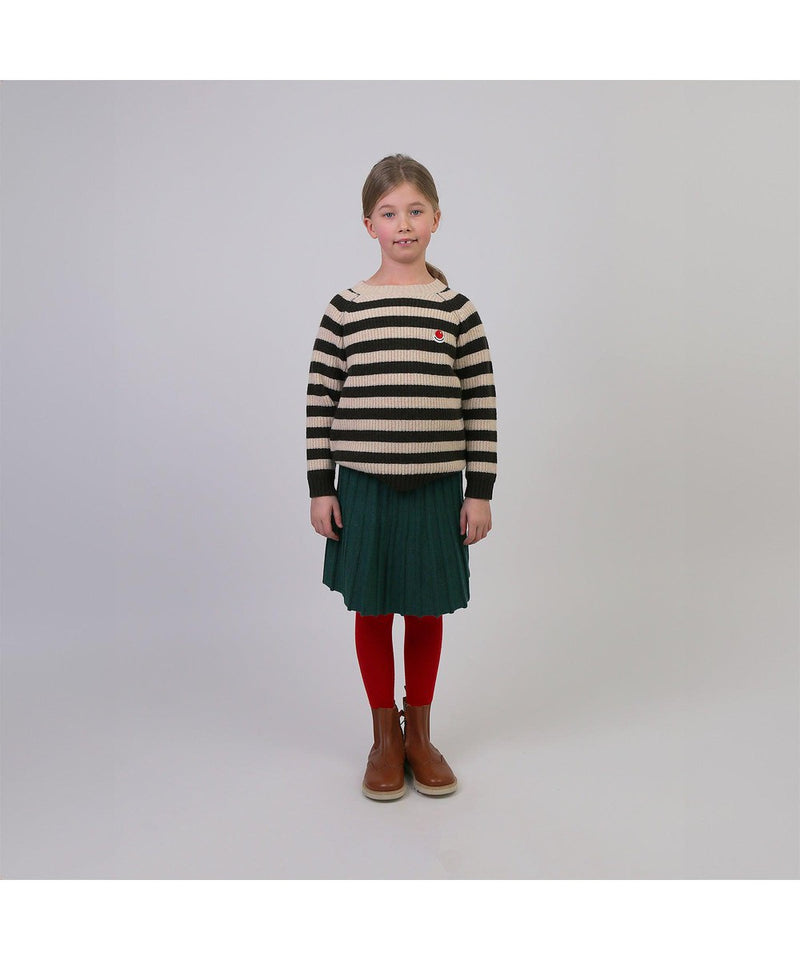 Knit Planet Little Nose Jumper Brown Stripe