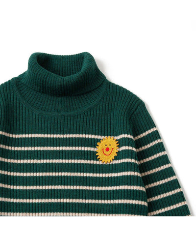 Knit Planet Smile Pullover Green