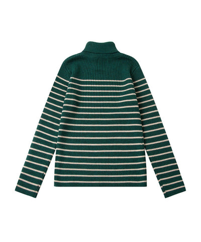 Knit Planet Smile Pullover Green