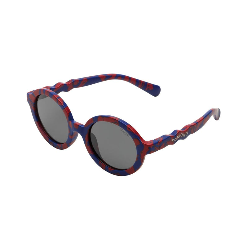 Komono Sunglass Kiddos Lele Pattern Red Jungle