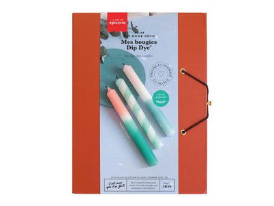 La petite Epicerie DIY Dip Dye Kaarsen - Mint