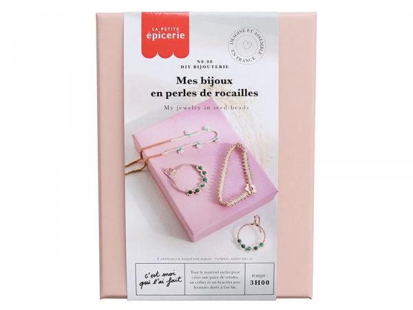 La petite Epicerie DIY Juwelen maken: Zaadkralen - Groen