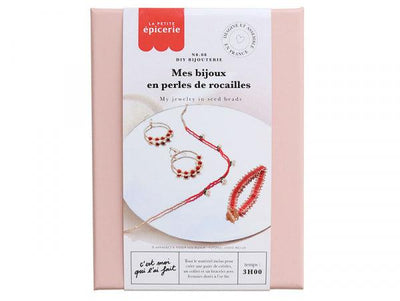 La petite Epicerie DIY Juwelen maken: Zaadkralen - Rood