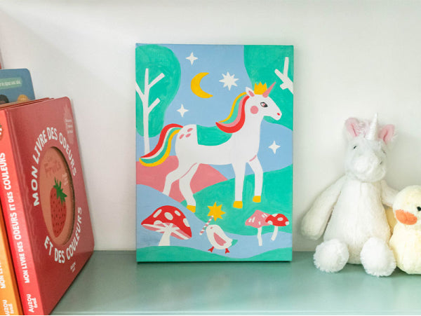 La petite Epicerie DIY Schilderij - Lente