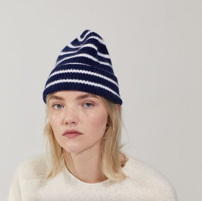 Le Bonnet Beanie Midnight Stripe