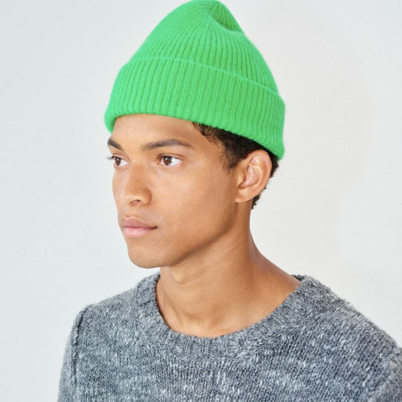 Le Bonnet Beanie Neon Green