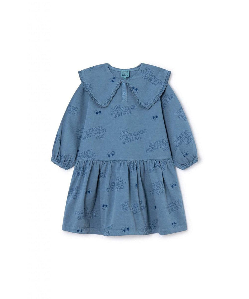 Letter To The World Indigo Dress