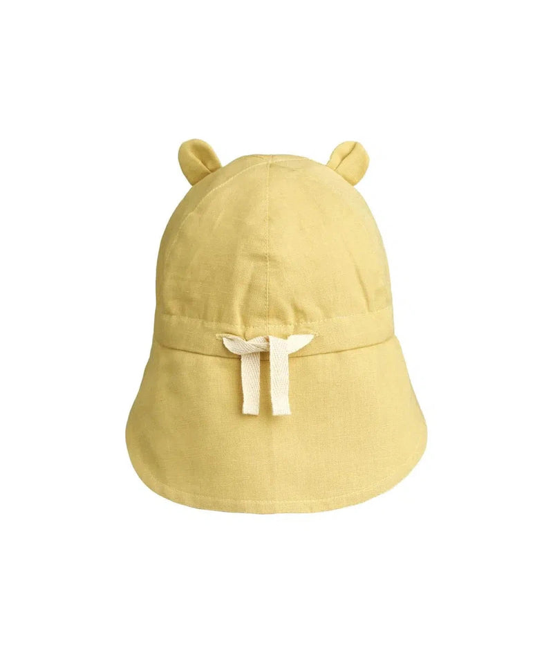 Liewood Baby Gorm Linen Sun Hat Crispy Corn