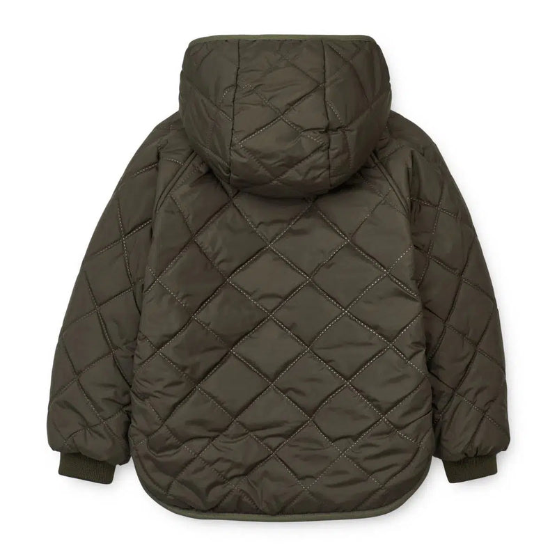 Liewood Baby Jackson Reversable Jacket Army Brown Mix