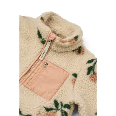 Liewood Baby Nolan Pile Jacket Peach Sea Shell