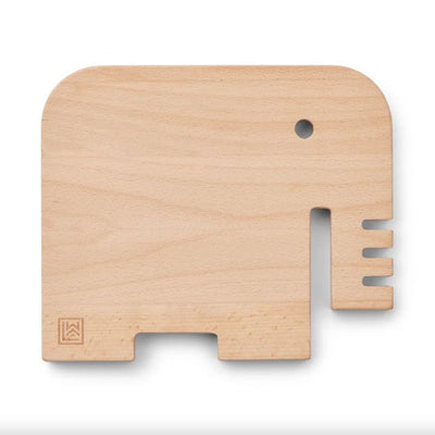 Liewood Hannae Elephant Cutting Board Naturel