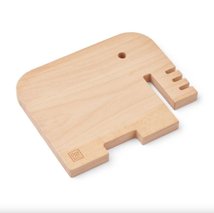 Liewood Hannae Elephant Cutting Board Naturel