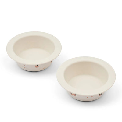 Liewood Peony Printed Suction BowlPeach/Sea Shell