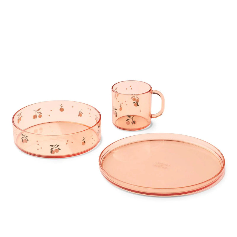 Liewood Siva Peach Tableware Set