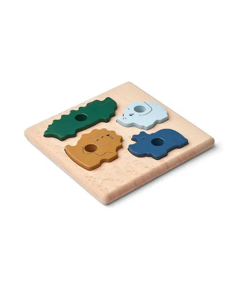 Liewood Suki Puzzel Garden Green Multimix