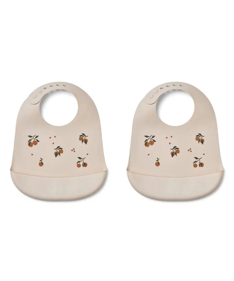 Liewood Tilda Bib 2-Pack Peach