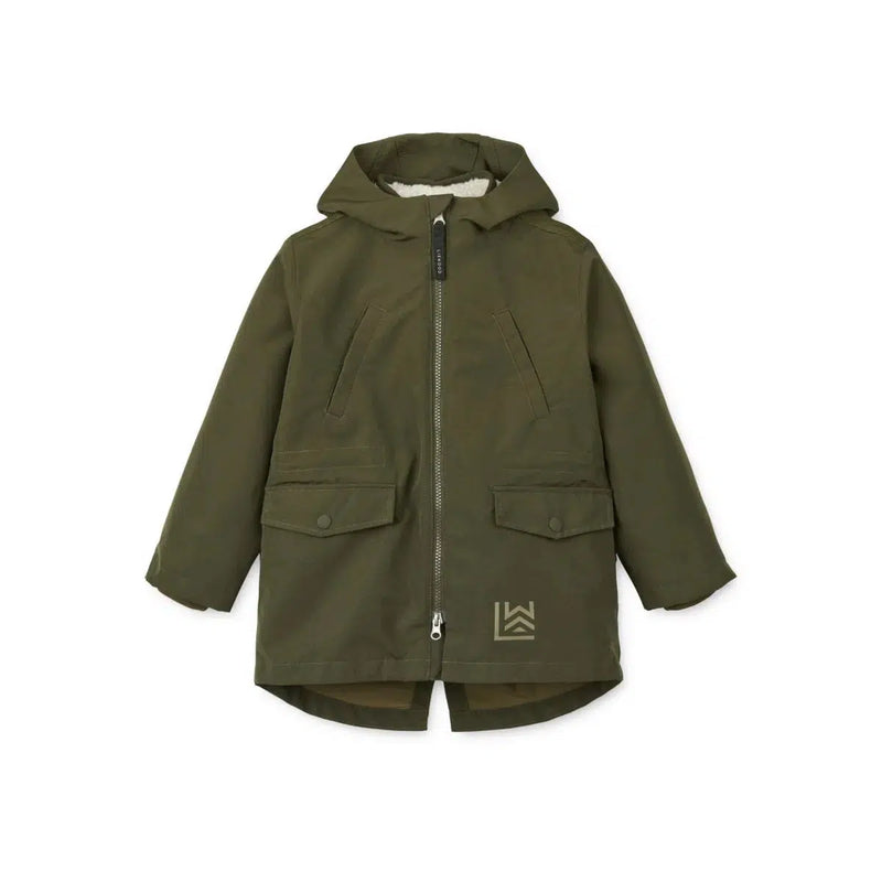 Liewood Timber 2-IN-1 Jacket Army Brown Mix