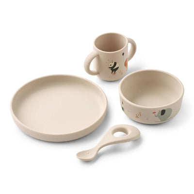 Liewood Vivi Tableware Set Circus/Sandy