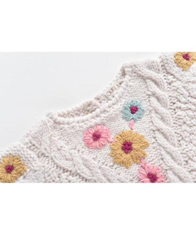 Louise Misha Baby Jumper Acacia Cream