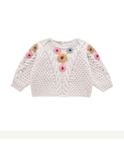 Louise Misha Baby Jumper Acacia Cream