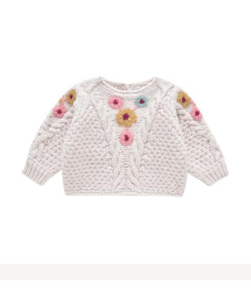 Louise Misha Baby Jumper Acacia Cream