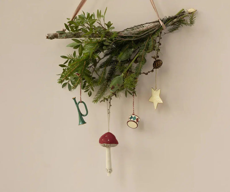 Maileg Christmas Ornament Mushroom