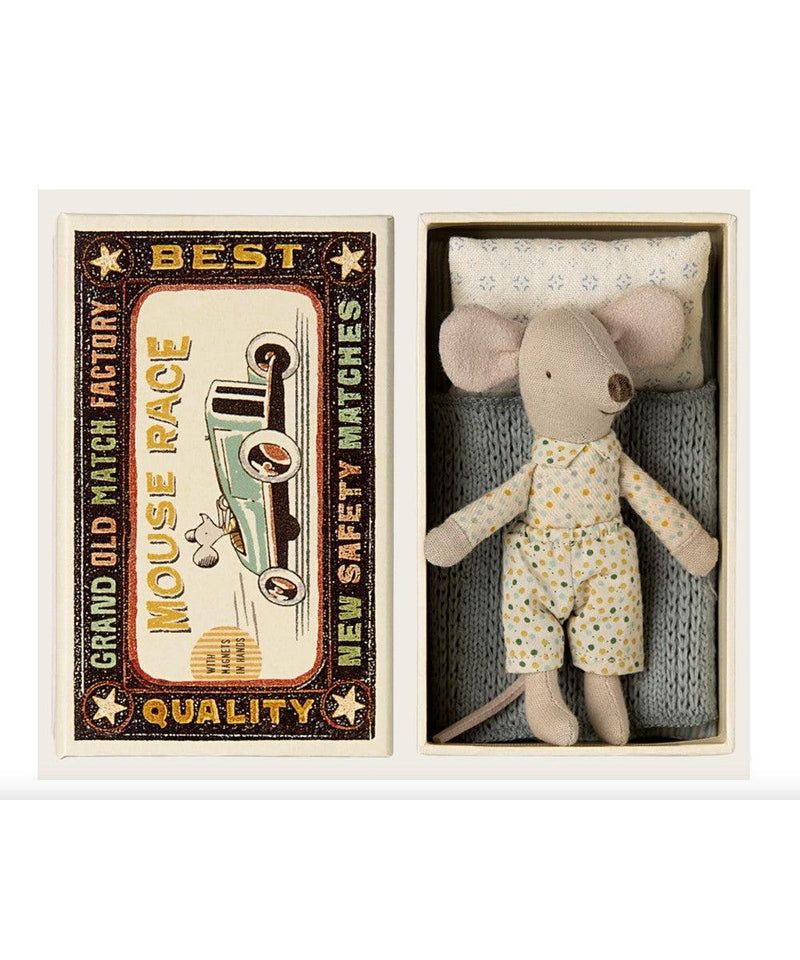 Maileg Little brother mouse in matchbox V