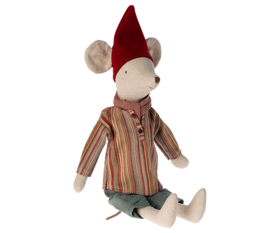 Maileg Medium Christmas Mouse Medium Boy