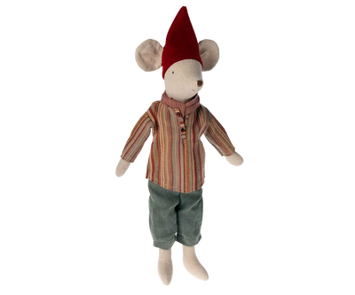 Maileg Medium Christmas Mouse Medium Boy