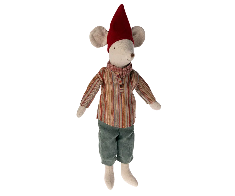 Maileg Medium Christmas Mouse Medium Boy